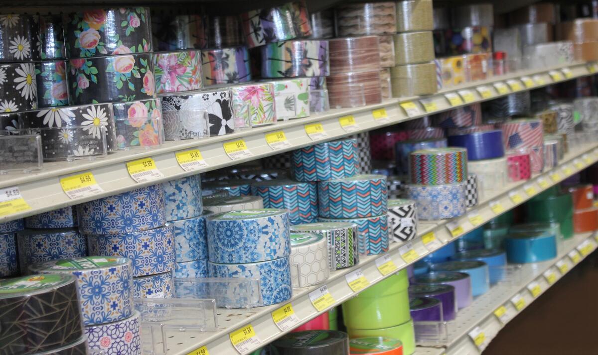 Office and stationery department